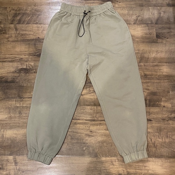 Varley Nevada Pant Desert Sage Marl Cotton Sweatpants Medium - Picture 5 of 9